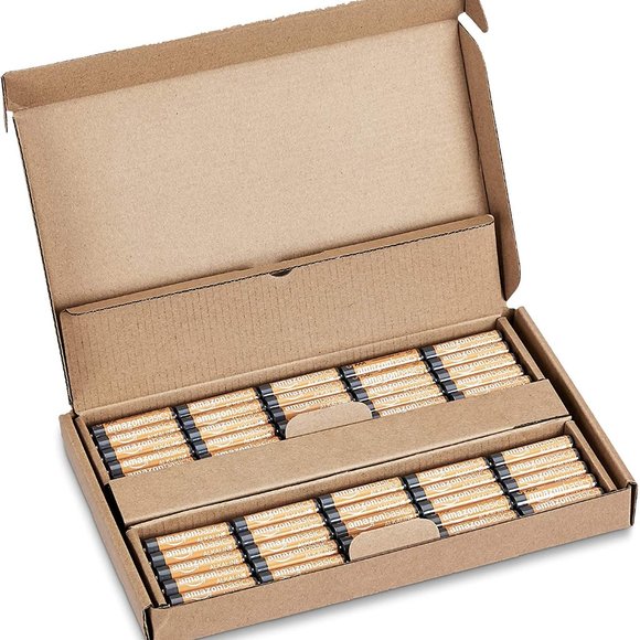 Amazon Basics 100 Pack AAA High-Performance Alkaline Batteries - Picture 3 of 5